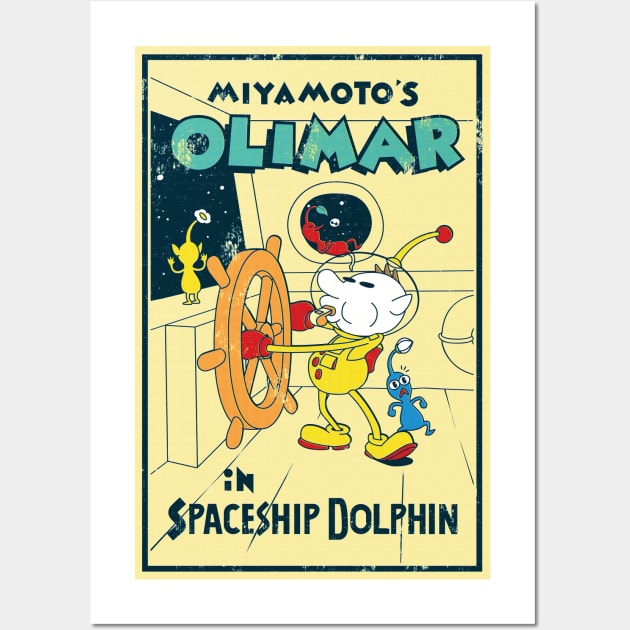 Miyamoto's Olimar - Poster Wall Art by MdM